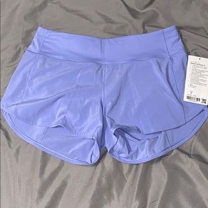 BRAND NWT Lululemon Speed Up Long 4” Short Sz 8